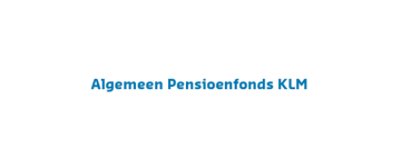 Logo Algemeen Pensioenfonds KLM