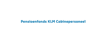 Logo Pensioenfonds KLM Cabine