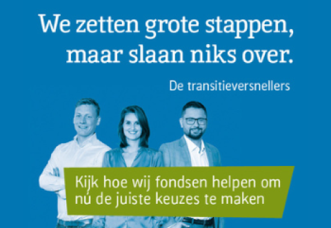 We zetten grote stappen, maar slaan niks over